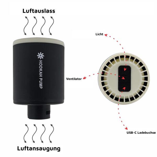 Bild 3 Shishaanzieher / Hookah Pump